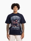 Carlton Blues "Sticks" Arch Text Photo Tee