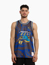 Parramatta Eels Patterned Basketball Jersey