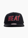 Miami Heat Team Colour Wordmark Snapback