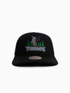 Minnesota Timberwolves Team Colour Logo Pinch Panel Snapback