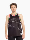 South Sydney Rabbitohs Big Face Mesh Tank