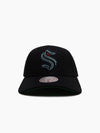 Seattle Kraken Neon Logo Pro Crown Snapback